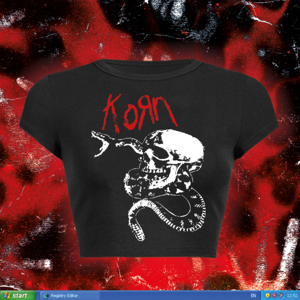 Producto - Korn - snake baby tee