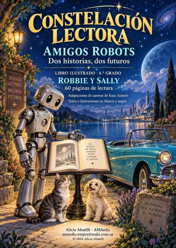 Producto - Pack AMIGOS ROBOTS (Ciencia Ficción, Segundo Ciclo) - 4