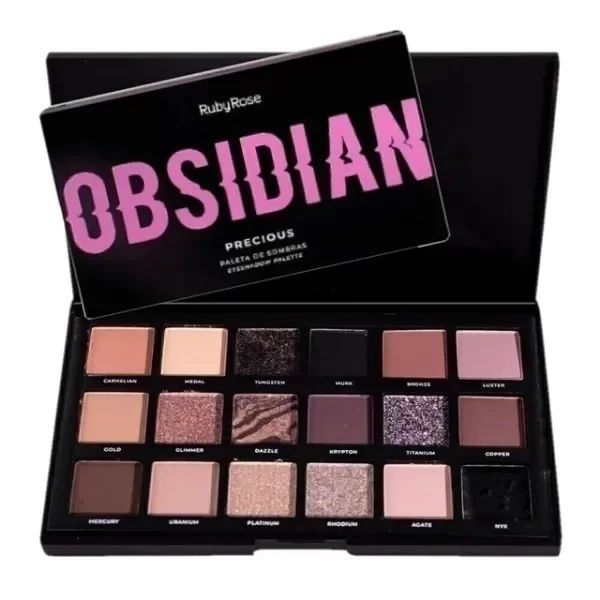 Producto - RUBY ROSE OBSIDIAN PRECIOUS PALETTE HB-2601