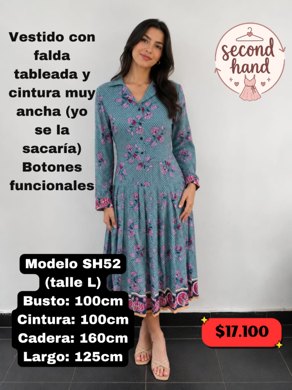 Producto - Vestido SECOND HAND (Art. SH52) TALLE L