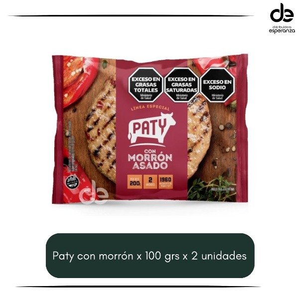 Producto - PATY C/ MORRON 100 G X2