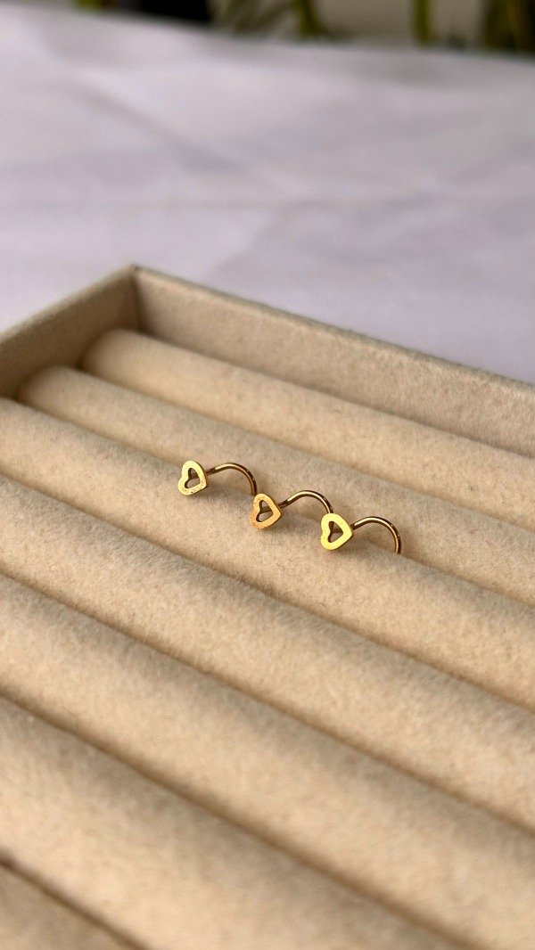 Producto - NOSTRIL CORAZON DORADO