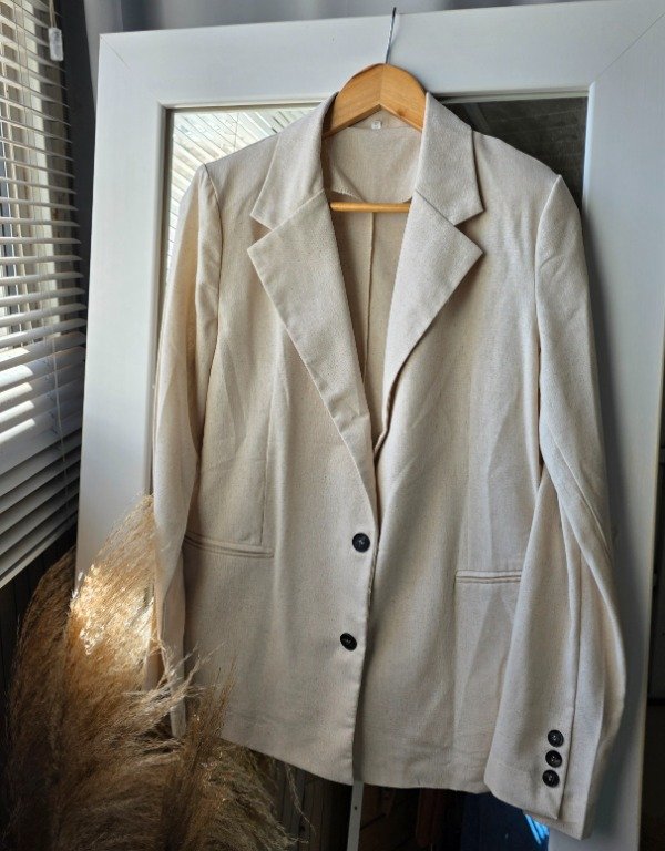 Producto - Blazer arena de lino