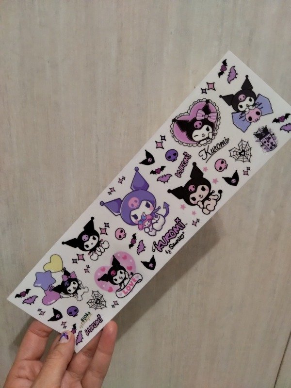 Producto - UV Tiras 8x28cm Kuromi