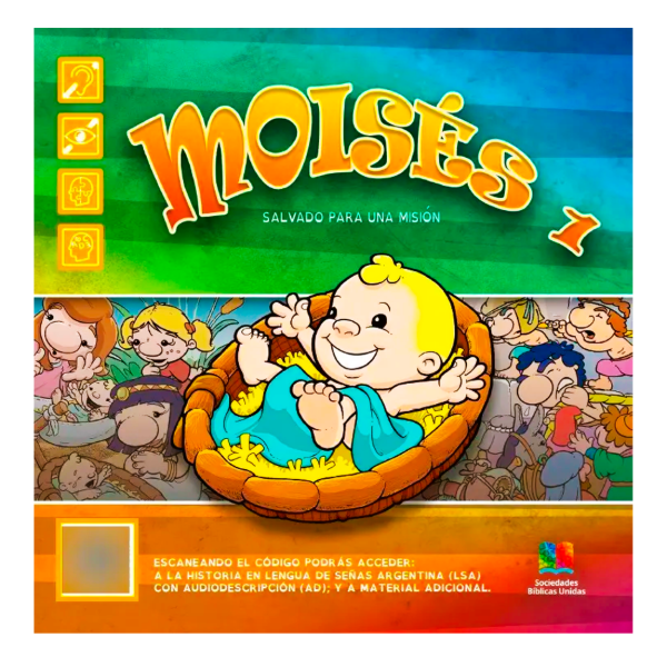 Producto - PROMO Revista Mini Con Actividades Para Niños "MOISÉS 1 Salvado Para Una Misión"