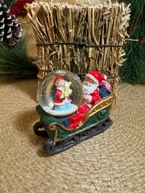 Producto - Bola de nieve trineo Papá Noel (Efectivo: 19.920)