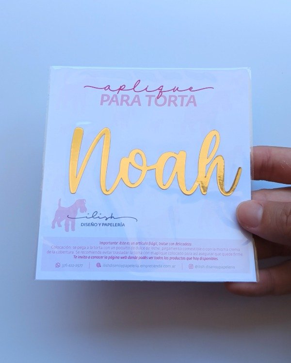 Producto - Aplique Noah