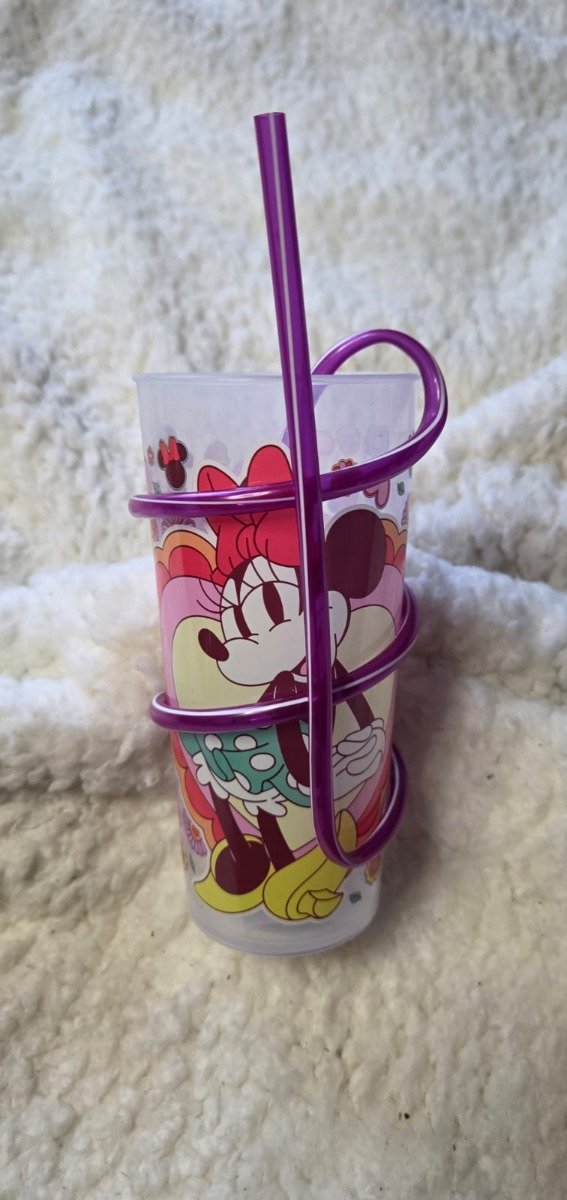 Producto - Vaso con sorbete Violeta Minnie