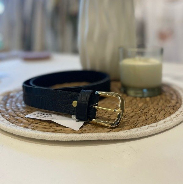 Producto - Cinto Blossom Black