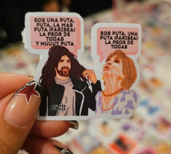 Producto - Sticker martin y virginia
