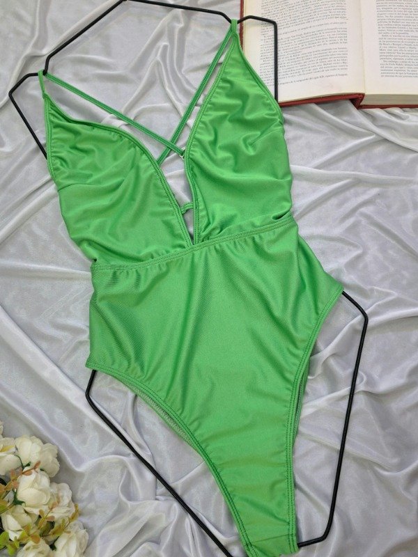 Producto - MALLA ENTERIZA VERDE TALLE 85 (A69)