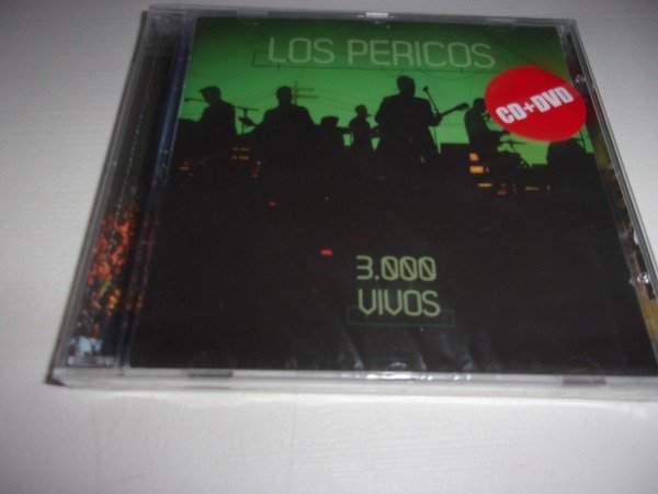 Producto - CD DVD LOS PERICOS 3000 VIVOS NUEVO ARG B64