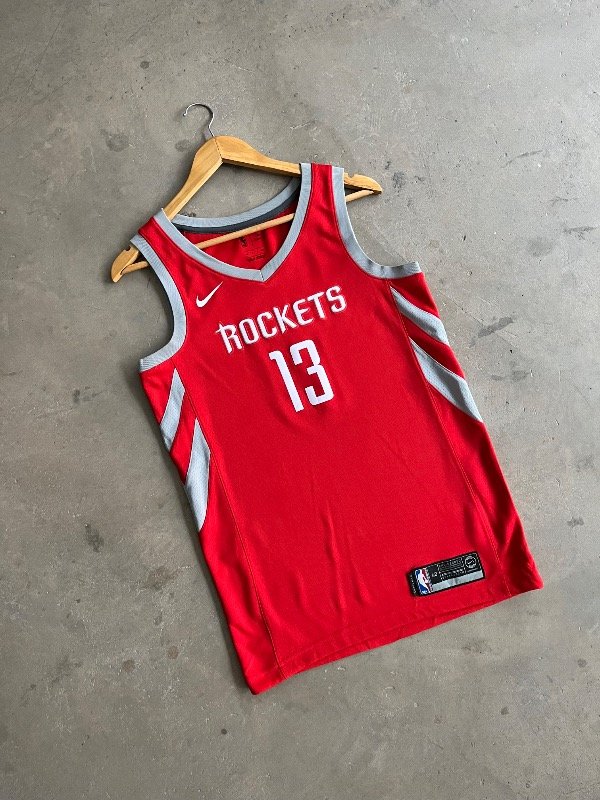 Producto - CASACA NBA x NIKE, HOUSTON ROCKETS ROJA (S)