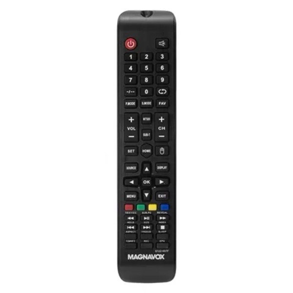 Producto - Magnavox Remoto para TV 6122-007F - Universal - 2x Pilhas AAA - Negro