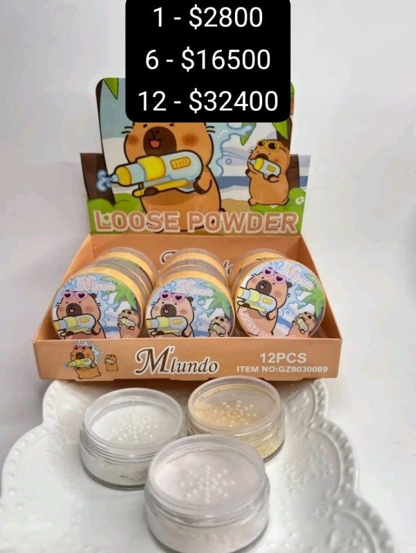 Producto - POLVO SUELTO CAPIBARA MIUNDO