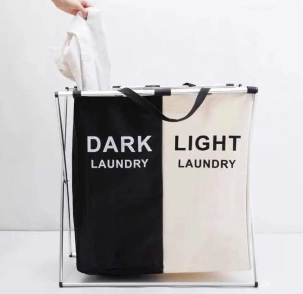 Producto - Cesto laundry doble color