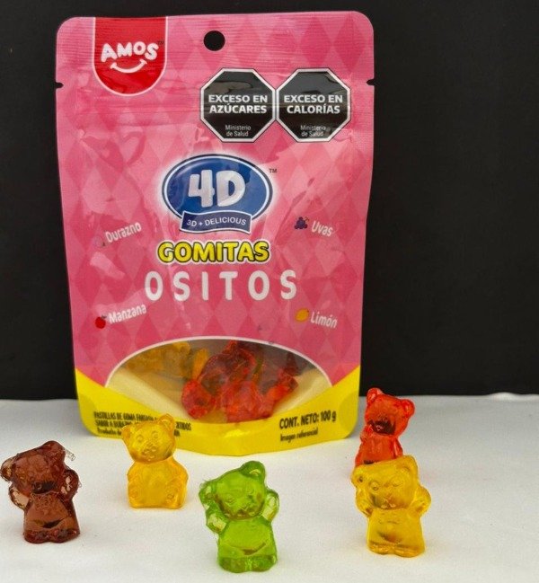 Producto - Gomitas Ositos 4D