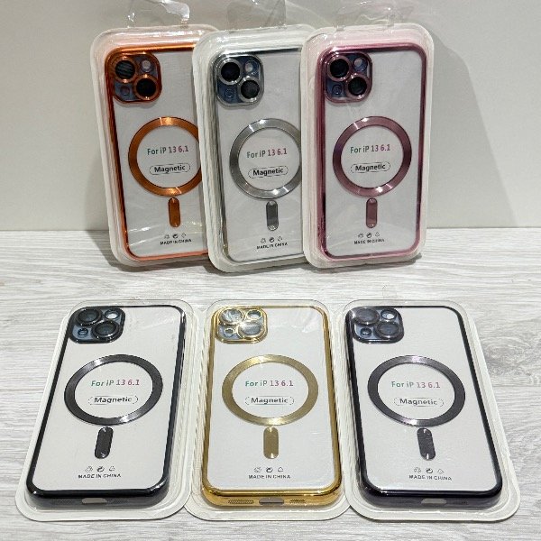 Producto - FUNDA MAGSAFE METALIZADA IPH 13