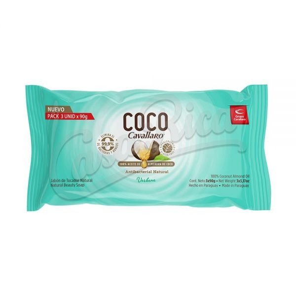 Producto - Jabon tocador Cavallaro x 3