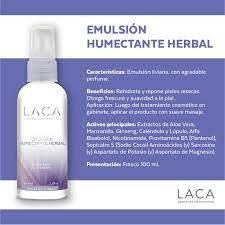 Producto - emulsion humectante herbal