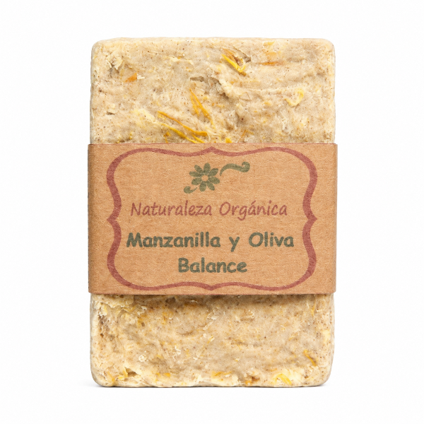 Producto - Champú Sólido Manzanilla y Oliva Balance - para Cabellos Secos - 0