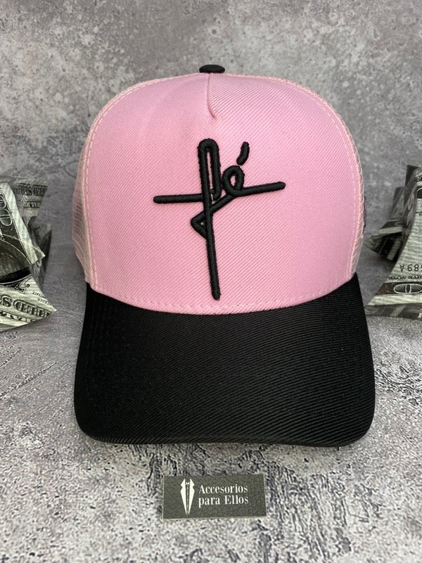 Producto - Gorra Fé rosa