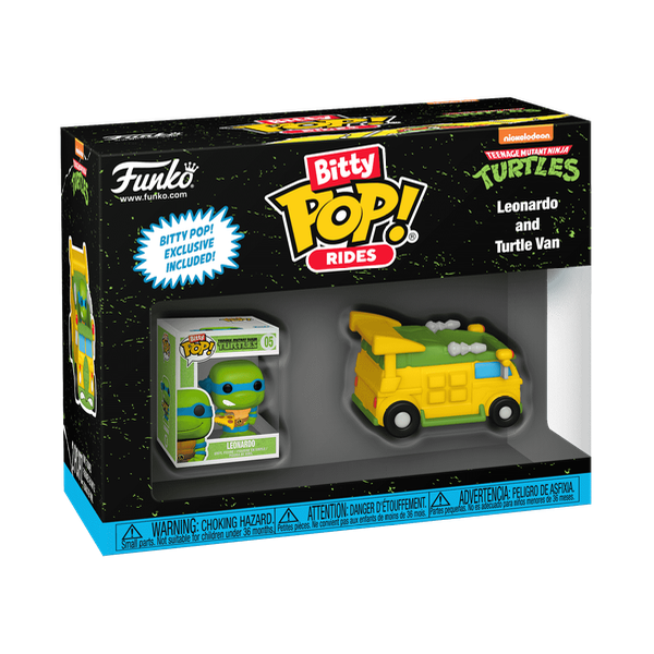 Producto - Funko Bitty Pop! Rides Leonardo and Turtle Van