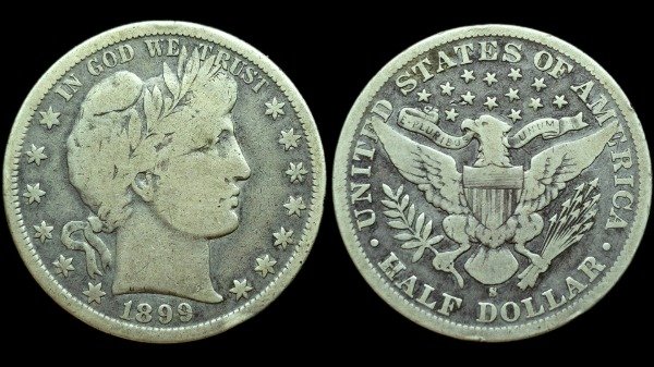 Producto - Estados Unidos Half Dolar 1899 Barbar Km#116 -VF