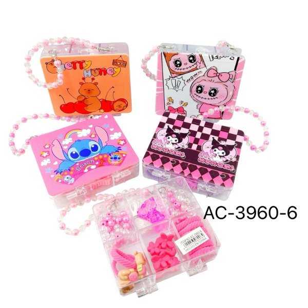 Producto - Carterita con colitas estampado AC-3960-6