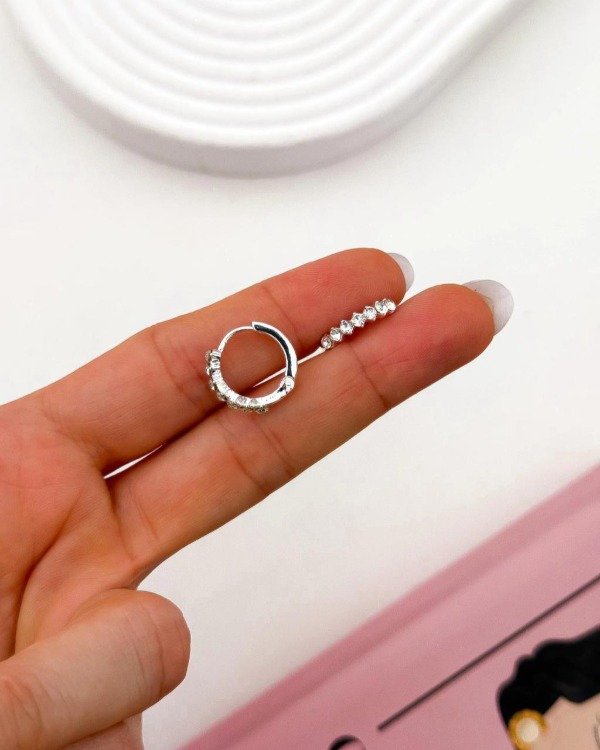 Producto - Argolla Lexie Plateado