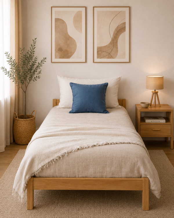 Producto - Bed Set - Off White (Individual) - 2