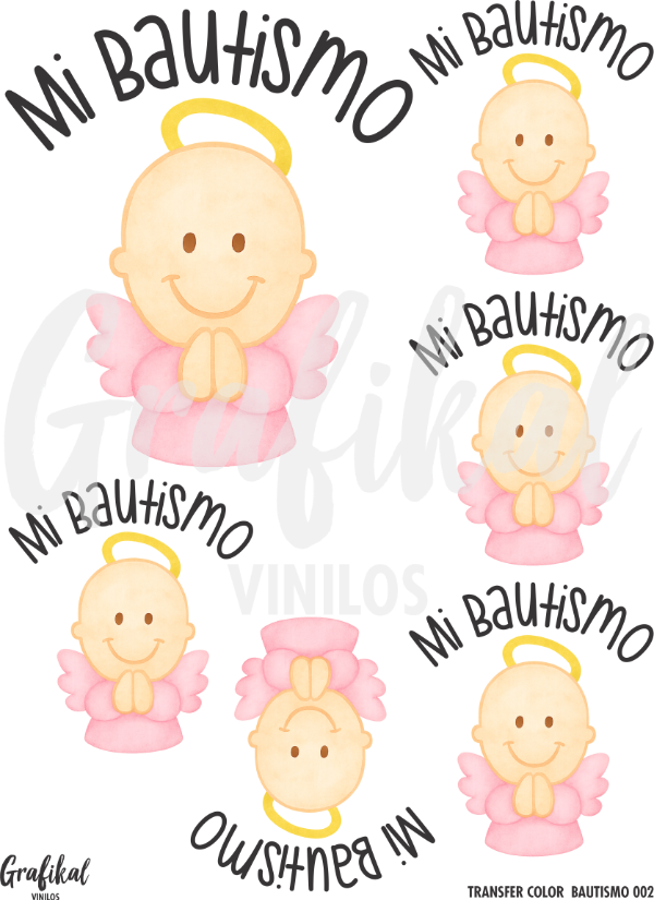 Producto - Transfer Color Bautismo 002