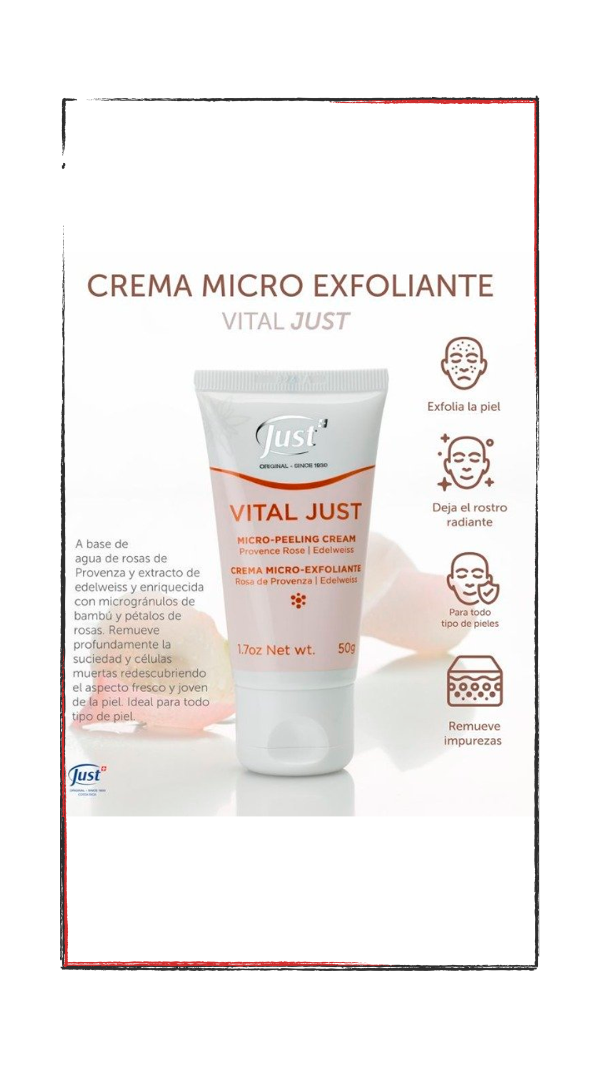 Producto - Vital Just micro exfoliante