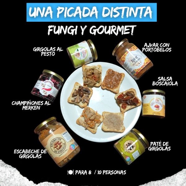 Producto - Picada Fungi Gourmet 8/10 personas