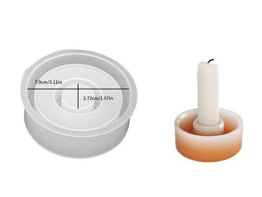 Producto - Porta Vela Candelabro Redondo - 1