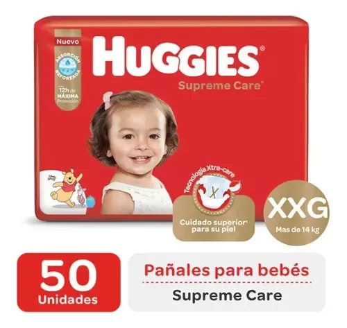 Producto - Huggies Supreme Care xxg 50