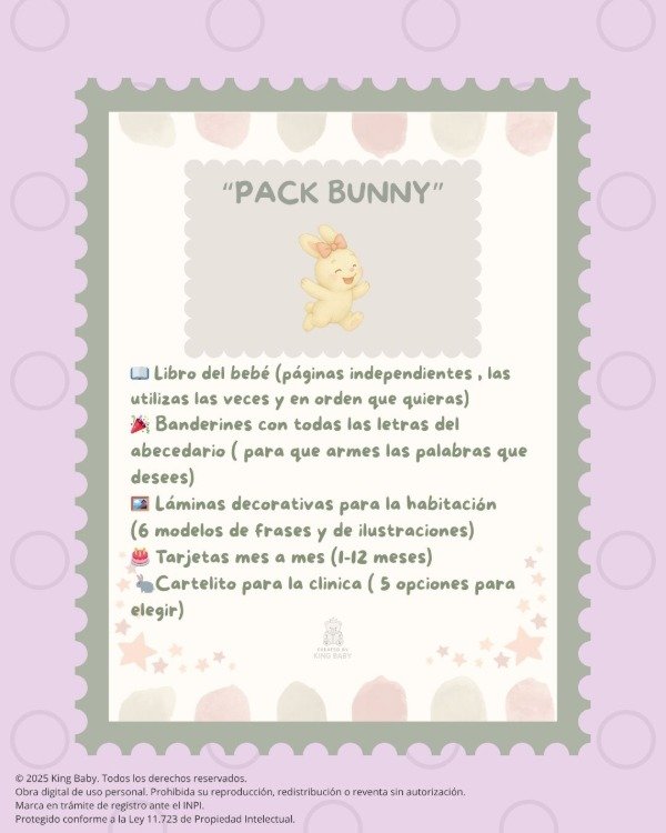 Producto - Pack Bunny