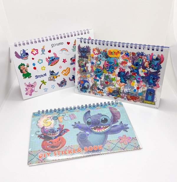 Producto - Libreta de Stickers Stitch (TZ-02)