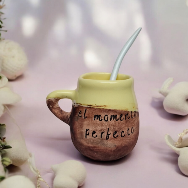 Producto - MATE RUSTICO "EL MOMENTO PERFECTO"
