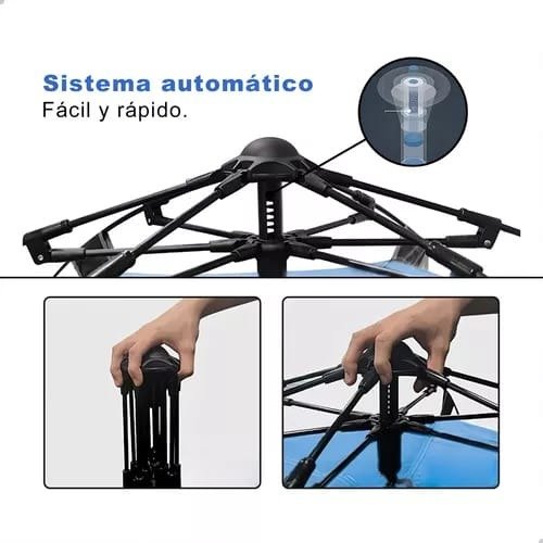 Producto - Carpa Bamboo Alerce 3 Personas Iglu Armado Automático - 1