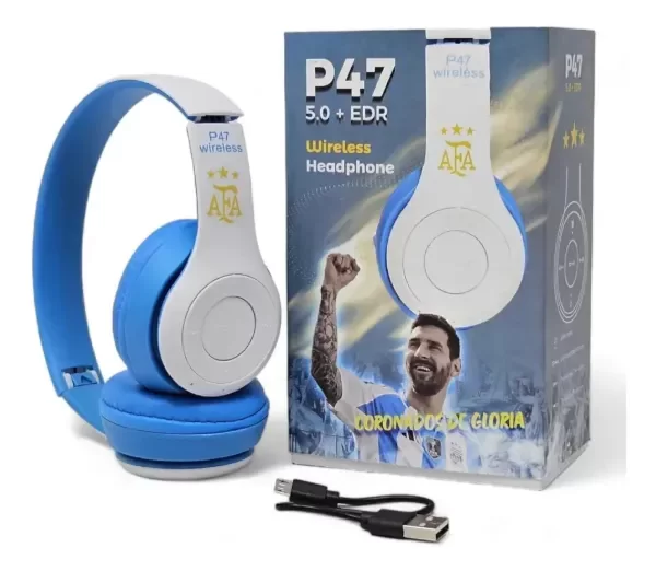 Producto - AURICULAR BT P47 EDICION MESSI