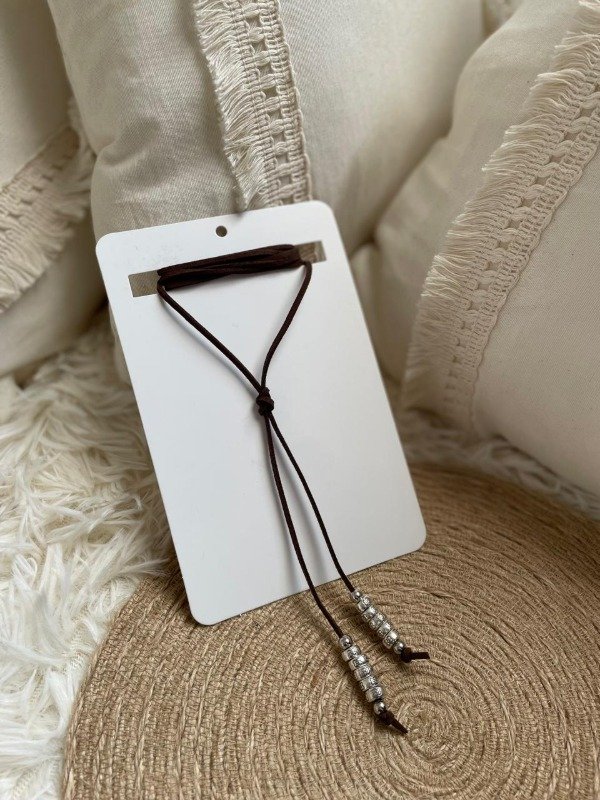 Producto - Choker cordon con bolitas