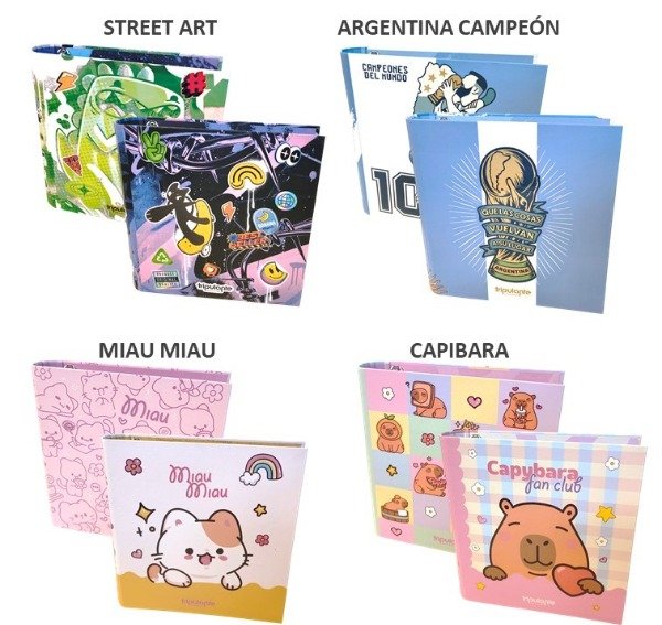 Producto - CARP 3 Anillos CARTONE TRIPULANTE FSIA-Diseño sujeto a disponibilidad