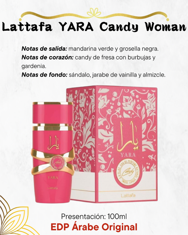 Producto - Perfume Lattafa Yara Candy Woman 100ml