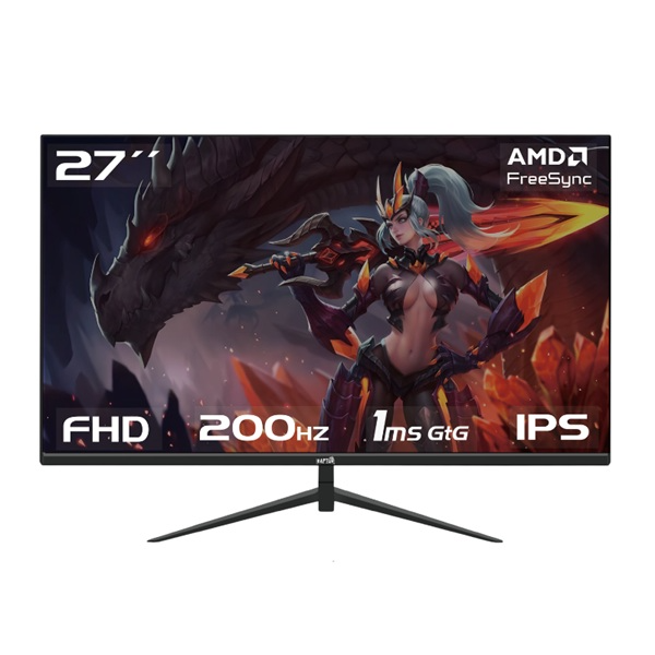 Producto - Monitor 27" IPS FHD -200Hz -Raptor Hawk Eye con MOCHILA DE REGALO - 1