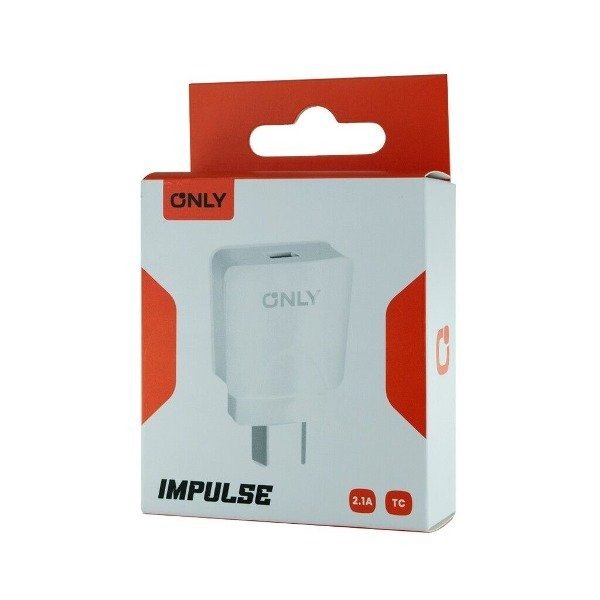 Producto - Cargador Tipo C Only Impulse 2.1A + Cable desmontable