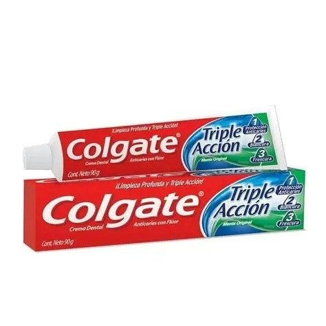 Producto - 6523 COLGATE TRIPLE ACCIÓN 90 Grs.