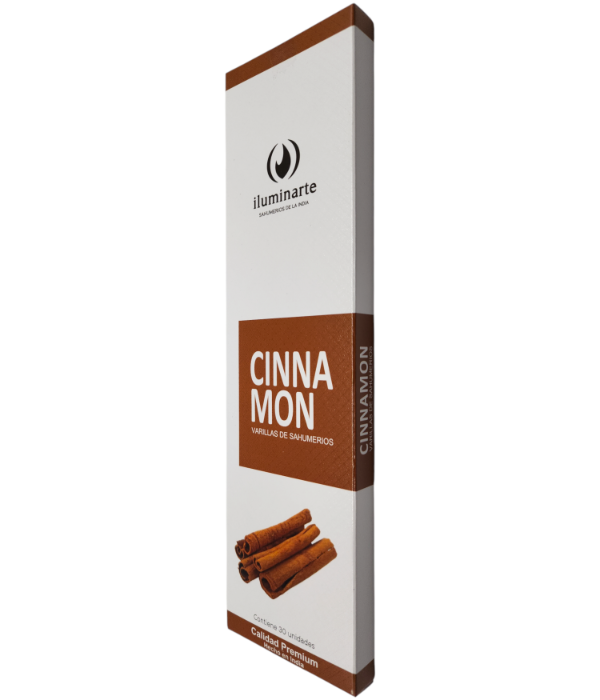 Producto - SAHUMERIOS ILUMINARTE PREMIUM RECTANGULAR - 30 VARILLAS - CANELA