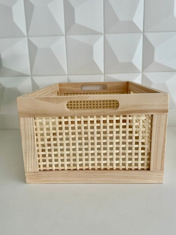 Producto - Canasto de Bambu calado