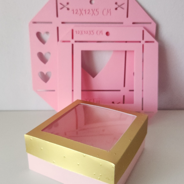 Producto - Moldes Caja 12x12x5cm - 0
